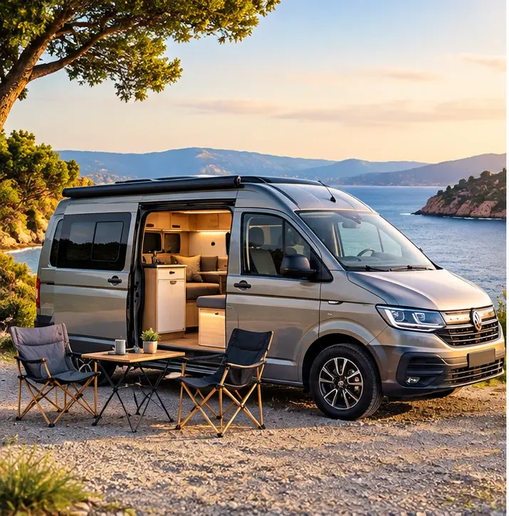 Kompakt gövdesi ve yaşam alanıyla LK Karavan motokaravan modeli